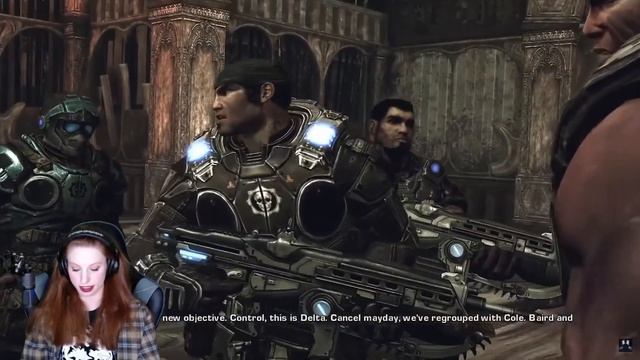 Reacting to Gears of War 2 Cutscenes for the First Time | Act 2: Denizens смотреть онлайн