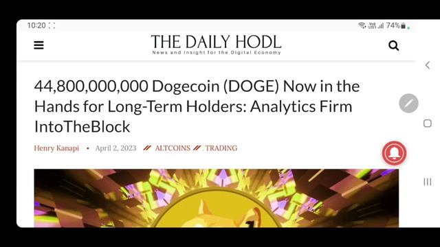 Bitgert First Electric Car | 44B Doge | Iotx | Solana | 40% Singaporeans Own Crypto | 12 April смотреть онлайн