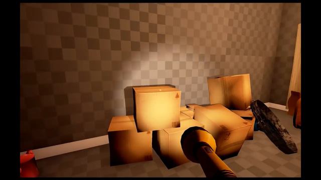 Hello Neighbor Pre Alpha Настоящая тень от главного героя смотреть онлайн