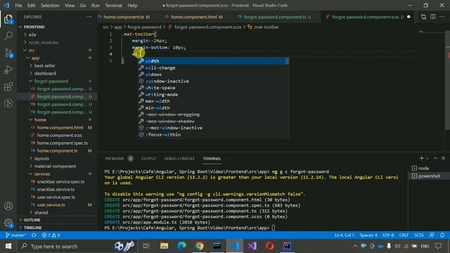 11. Cafe Management System - Forgot Password Page (Angular, Spring Boot - Java, MySQL Database) смотреть онлайн