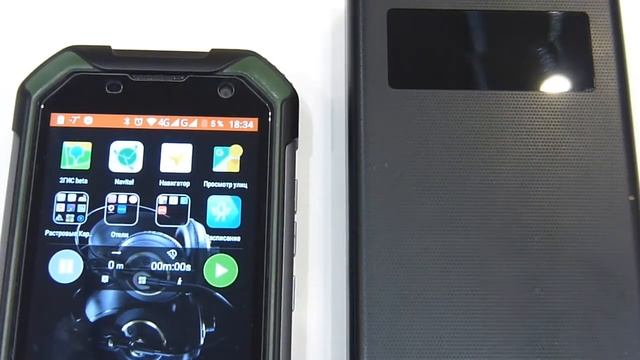 Blackview BV6000 & Повербанк Besiter 20000 смотреть онлайн