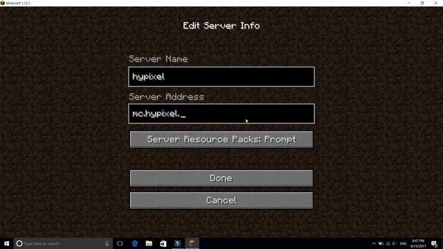 can't join hypixel on minecraft pc! смотреть онлайн