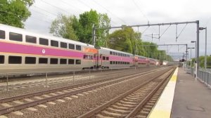 Acela Express Overtakes MBTA in Attleboro!