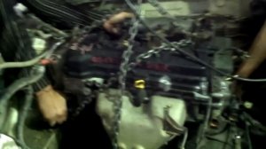 Замена двигателя Ниссан Ад часть вторая,установка