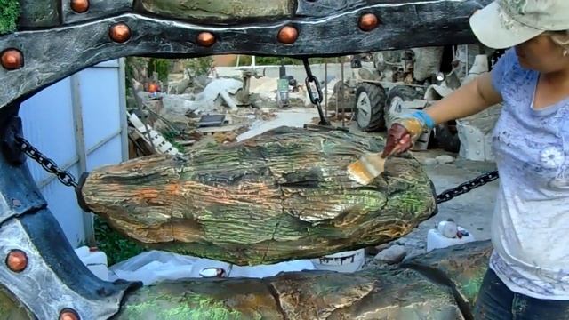 покраска забора. вход на дачу смотреть онлайн