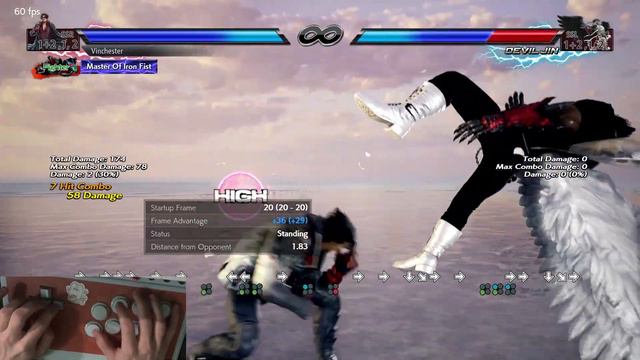 How I Wavedash using my Mixbox with Handcam | TEKKEN 7 смотреть онлайн