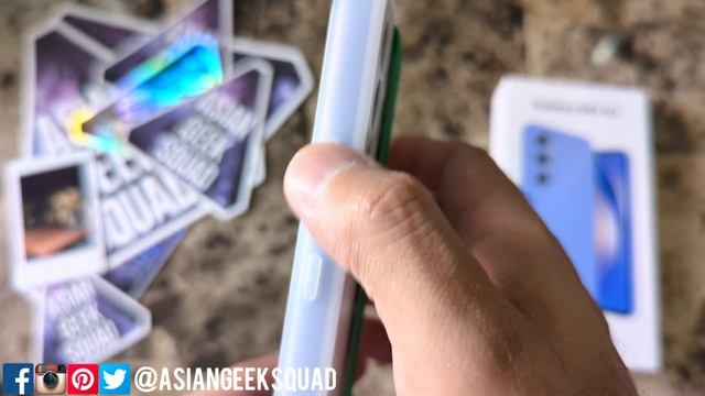 Galaxy A54 5G - Official Samsung Haze Grip Strap Case Review