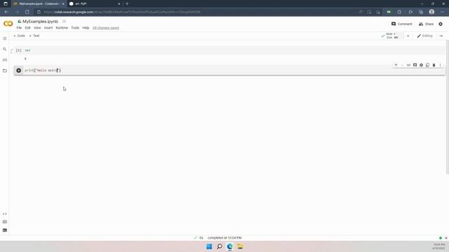 Google Colab - Getting started with Python смотреть онлайн