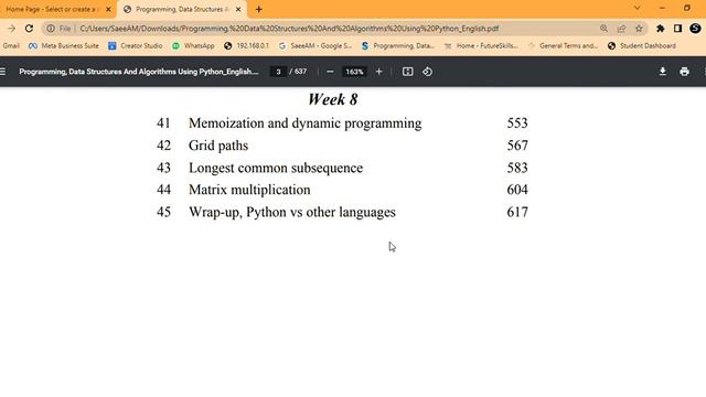 Programming, Data Structures And Algorithms Using Python English pdf Google Chrome 2022 09 11 07 смотреть онлайн