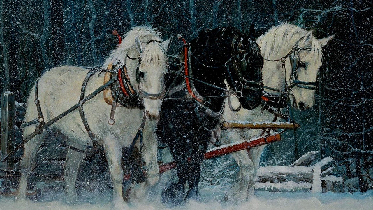 С.Есенин. Вечер чёрные брови насопил... смотреть онлайн