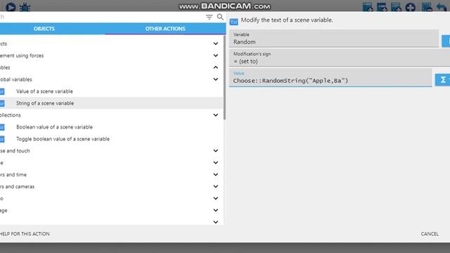 How to Generate random strings in Gdevelop From Given Strings | Choose Extension смотреть онлайн
