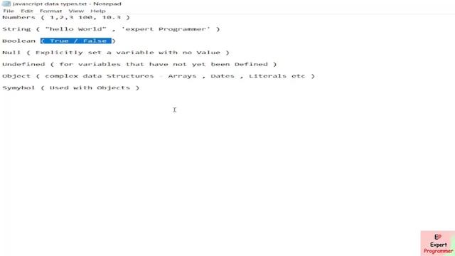 Data Type in JavaScript in Hindi / Urdu | JS for Beginners Ep. 4 смотреть онлайн