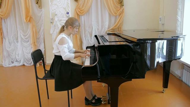 Смолякова Надежда Александровна - И. С. БАХ "Трехголосная инвенция" соль-минор смотреть онлайн