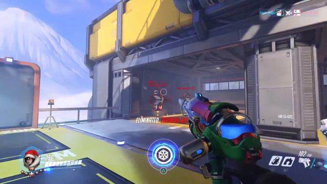 Overwatch - Mei aim training warmup смотреть онлайн