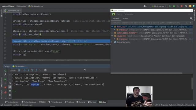 Using Dictionaries - Python for Beginners смотреть онлайн