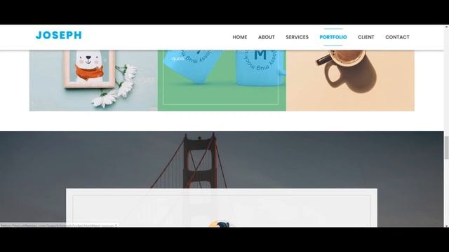 Joseph - Personal Portfolio HTML Template | Bootstrap Personal Portfolio Website Template смотреть онлайн