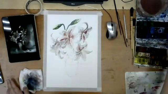 Акварельная живопись 20.05 по программе Московское Долголетие смотреть онлайн