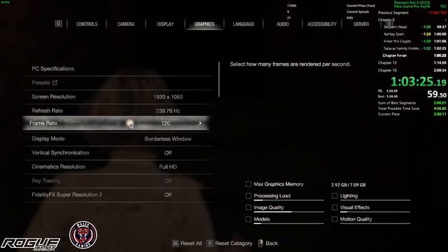 Resident Evil 4 Remake Professional New Game Speedrun in 2:05:30 смотреть онлайн