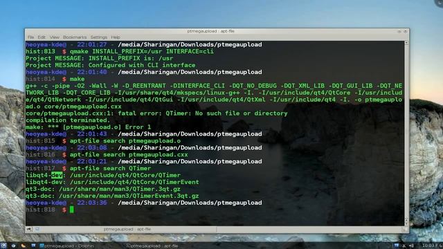 Apt-File -- Search For Missing Package - Kubuntu 10.10 смотреть онлайн