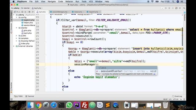 #PHP - Üyelik Sistemi - Helper Sınıfı Oluşturma смотреть онлайн