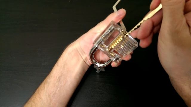 Открываем прозрачный замок с сайта Banggood (Первый опыт)