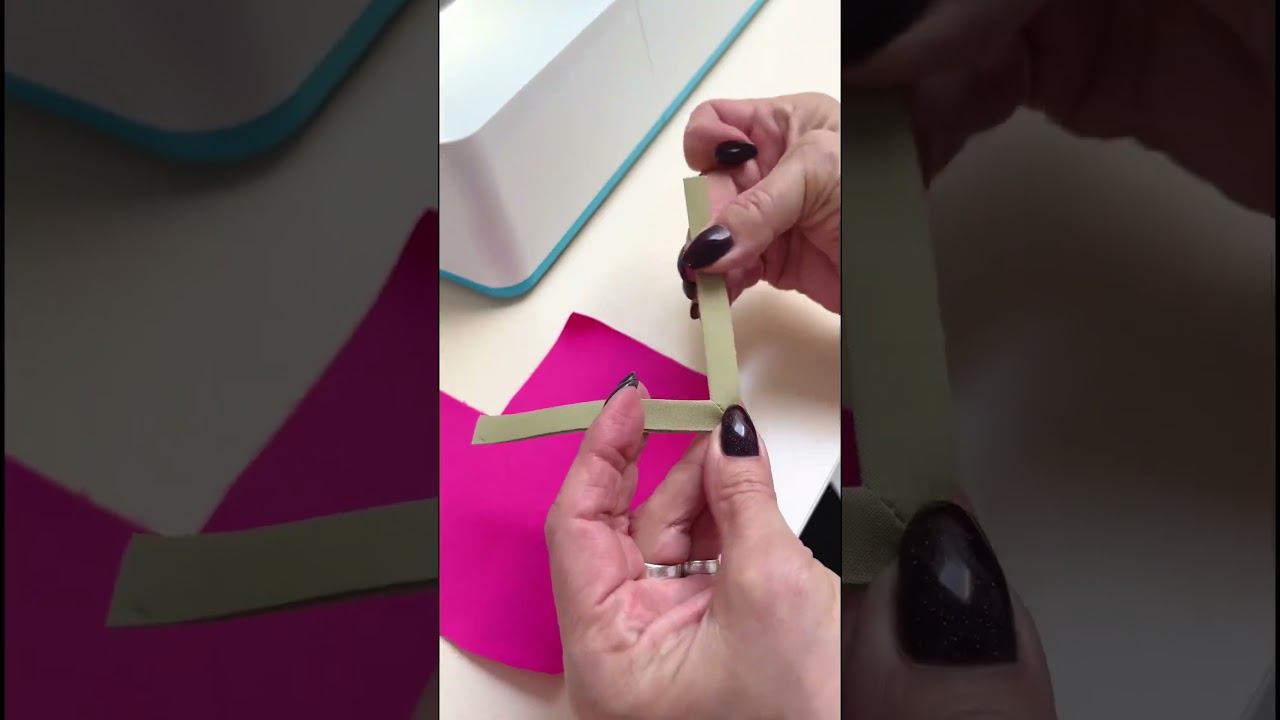 Легкий способ обработки внутреннего угодка косой бейкой✨ смотреть онлайн