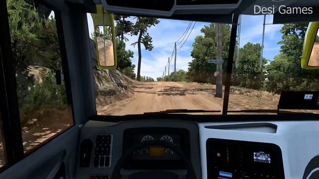 Off Road Bus Driving in Brazil - Amazing Bus Driving Skills - ETS2 1.41 смотреть онлайн