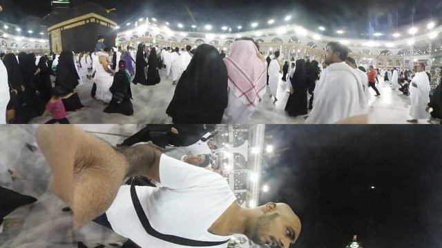 Mecca Kaaba Masjid 360° 3D VR Video 4K HD BEST QUALITY (Makkah/UMRA/HAJ/TAWAF Walk) SaudiArabia 202