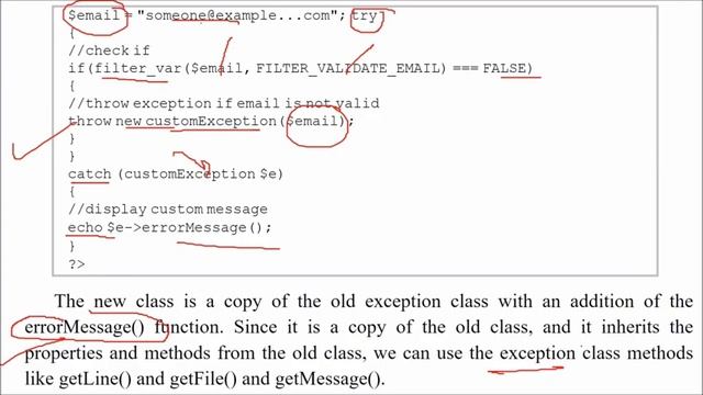 Tutorial 11 PHP EXCEPTION HANDLING IN HINDI смотреть онлайн