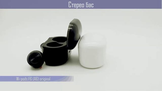 Беспроводные блютуз наушники F6 в боксе-повербанке смотреть онлайн