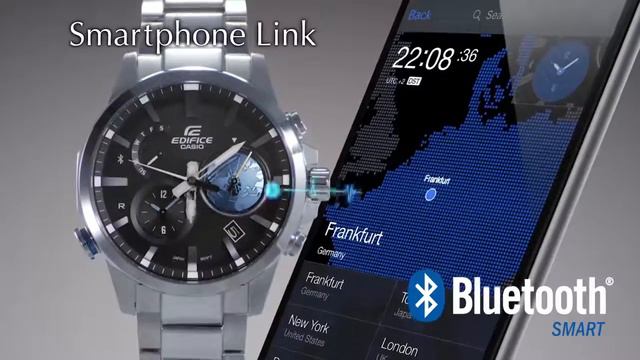CASIO EDIFICE EQB 600 Promotion Video смотреть онлайн