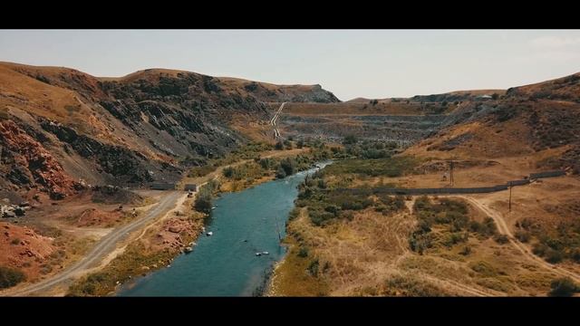 речка Курты Алматы 2017 с высоты птичьего полета HD смотреть онлайн