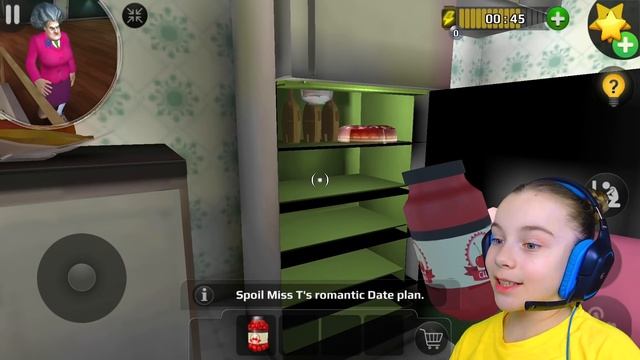 МИСС ТИ стала КОТОМ Злая Учительница Scary Teacher 3D смотреть онлайн