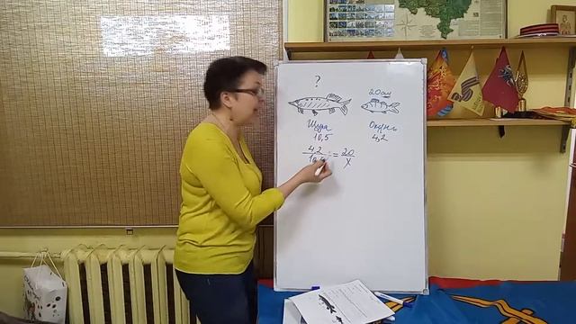 ВПР математика 6 класс. К5нВ1. Задание 5 Про рыбок :) смотреть онлайн