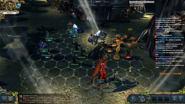 Прохождение King's Bounty: Dark Side [Saturation MOD] v.1.5.2. Часть 20 смотреть онлайн
