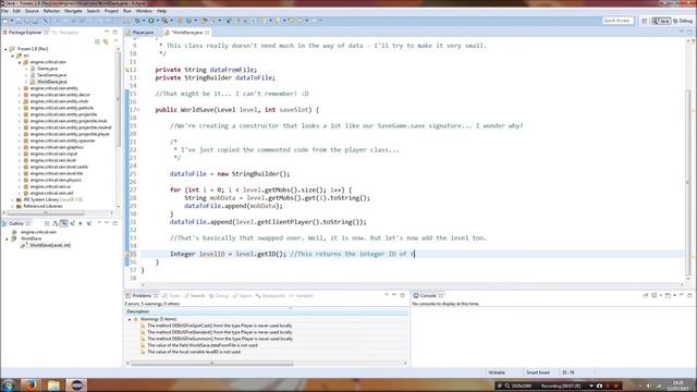 Java Game Programming - Saving and Loading [P15] смотреть онлайн
