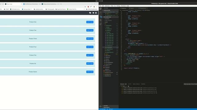 eCommerce Site - Frontend design with React Hooks смотреть онлайн