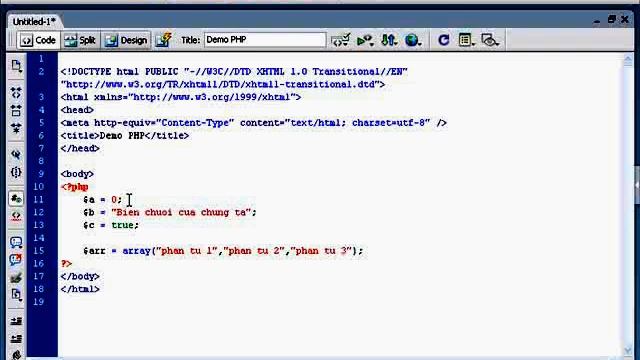 Căn bản PHP Chương 2 Viết code trong PHP.flv смотреть онлайн