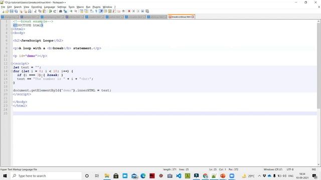 Break and Continue in JavaScript (TELUGU)(తెలుగులో) | JavaScript Break and Continue Statements смотреть онлайн