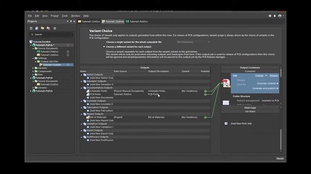 Altium Designer 19 урок 9 - Экспорт документации и OutputJob смотреть онлайн