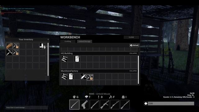 TrenchesWIP - New Crafting Interface смотреть онлайн