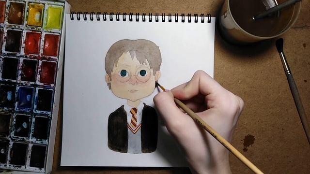SPEEDPAINT | Harry Potter | Рисую Гарри Поттера смотреть онлайн