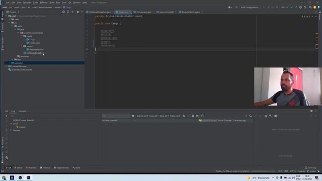 Como Subir e Atualizar um Projeto para o GitHub no IntelliJ IDEA 2021.3.1 смотреть онлайн
