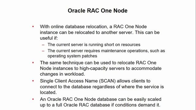 RAC One Node смотреть онлайн