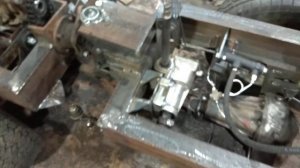 Самодельный минитрактор полный привод переломка своими руками