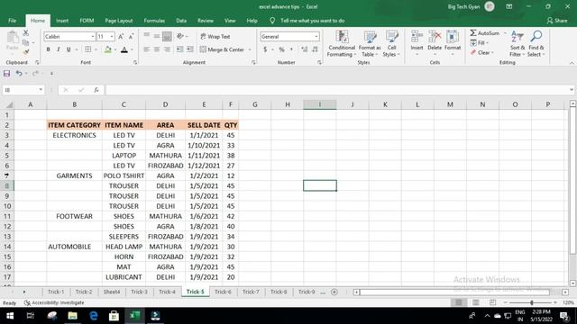 Top 10 Amazing Excel Tricks 2022 | एक्सेल की दस बेहतरीन ट्रिक्स जो आपको एक्सेल में बनाएगी एक्सपर्ट смотреть онлайн