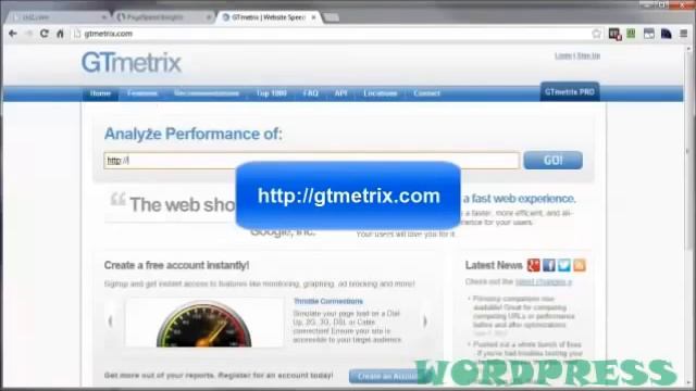 Wordpress Speed Test Tools смотреть онлайн
