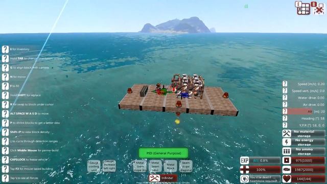 From the Depths: Tutorial: Basic Hovercraft with PID смотреть онлайн