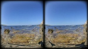 Море в VR 180 3D / Sea in VR 180 3D