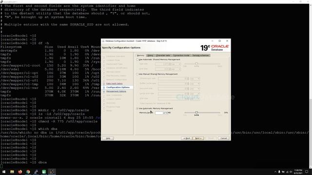 Oracle 19c multitenant database creation installation step by step process | Container database PDB смотреть онлайн